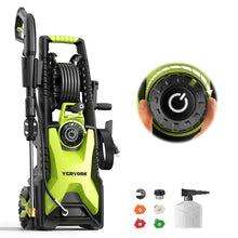 5000 PSI 2.5 GPM Electric Pressure Washer Adjustable - YERYORK