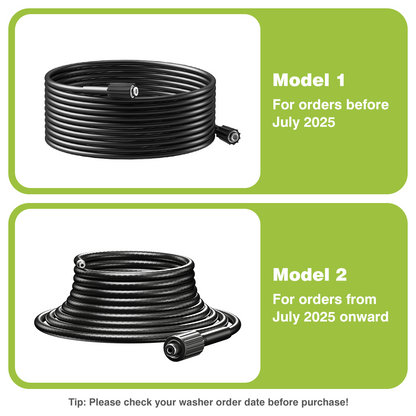 33ft Pressure Hose for Yeryork Electric Pressure Washer