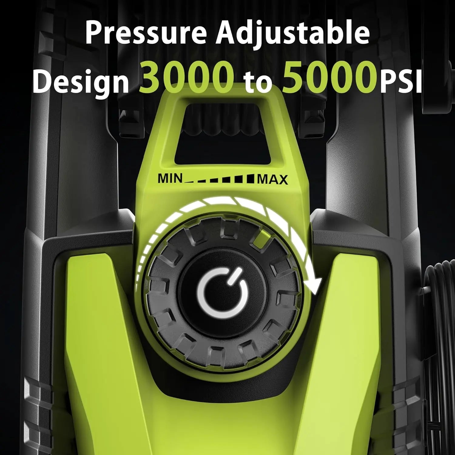 Adjustable 5000 PSI 2.5 GPM Electric Pressure Washer - YERYORK